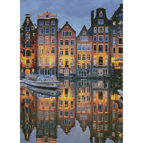 Amsterdam Reflections by Artecy printed cross stitch chart